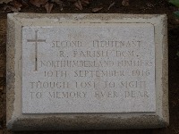 Struma Military Cemetery - Parish, Robert